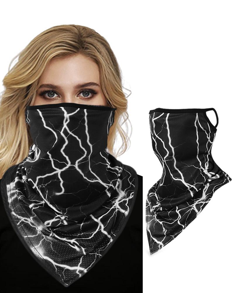 

Print Breathable Face Bandana Magic Scarf Headwrap Balaclava, Style7