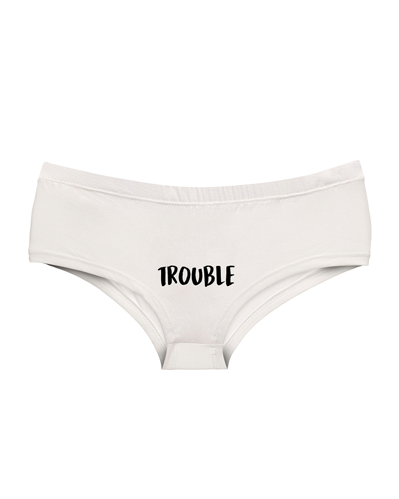 

Letter / Graphic / Fruit Print Panty, Style6