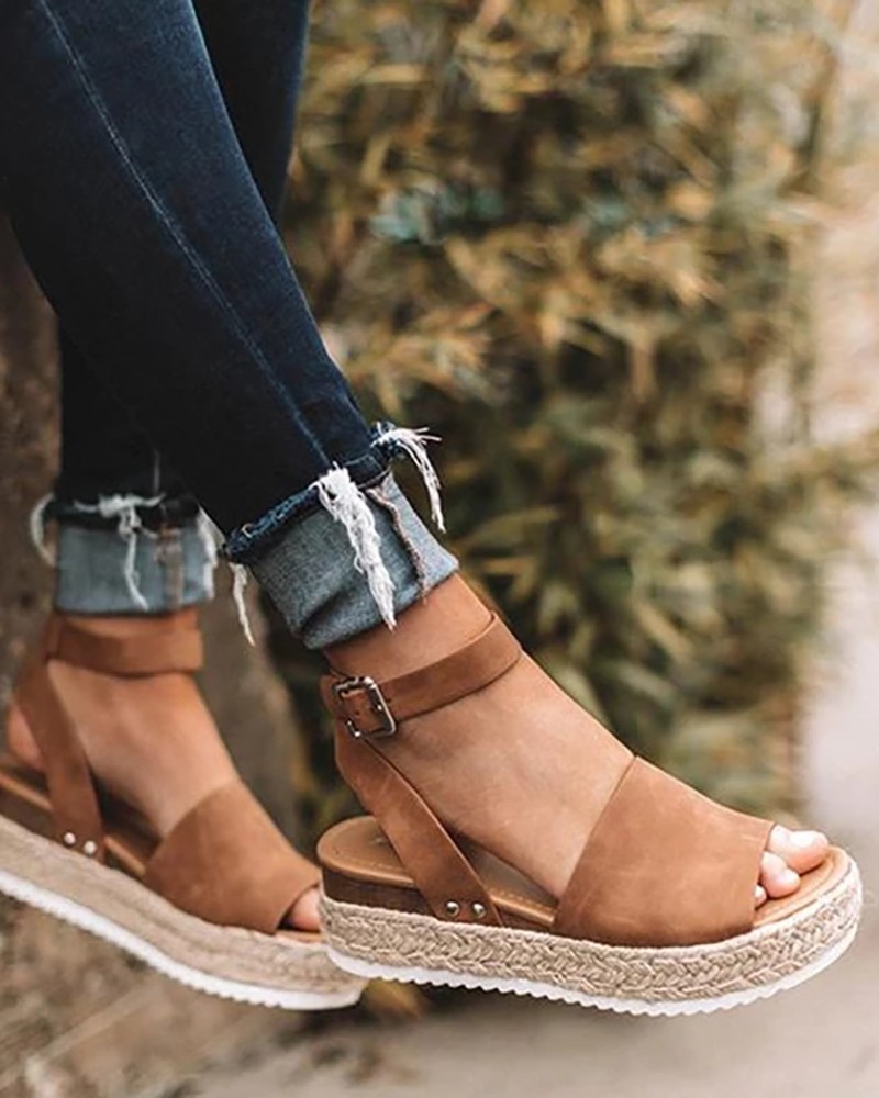 open toe slingback espadrilles