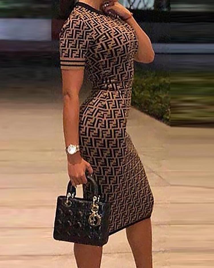 open shoulder slit plain bodycon dress