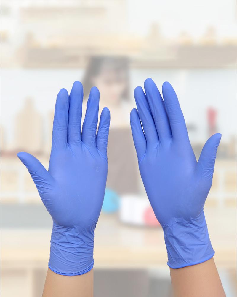 cleaning latex gloves