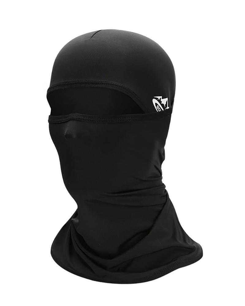 

Ice Silk UV Protection Full Face Cover Face Balaclava For Outdoor, Black