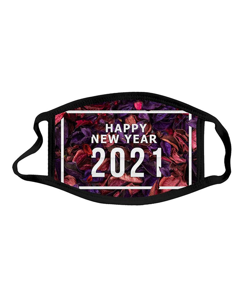 

Letter Grahpic Print Breathable Face Mask, Style8