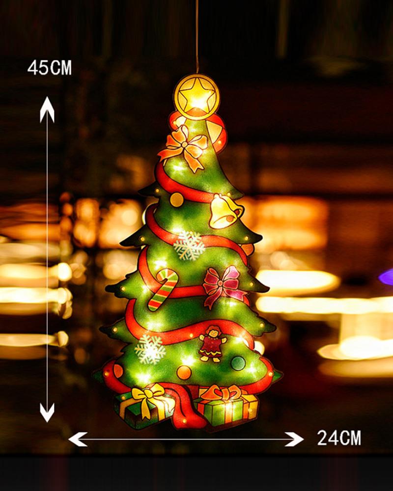 

Christmas Shaped LED Suction Cup Lamp, Style12