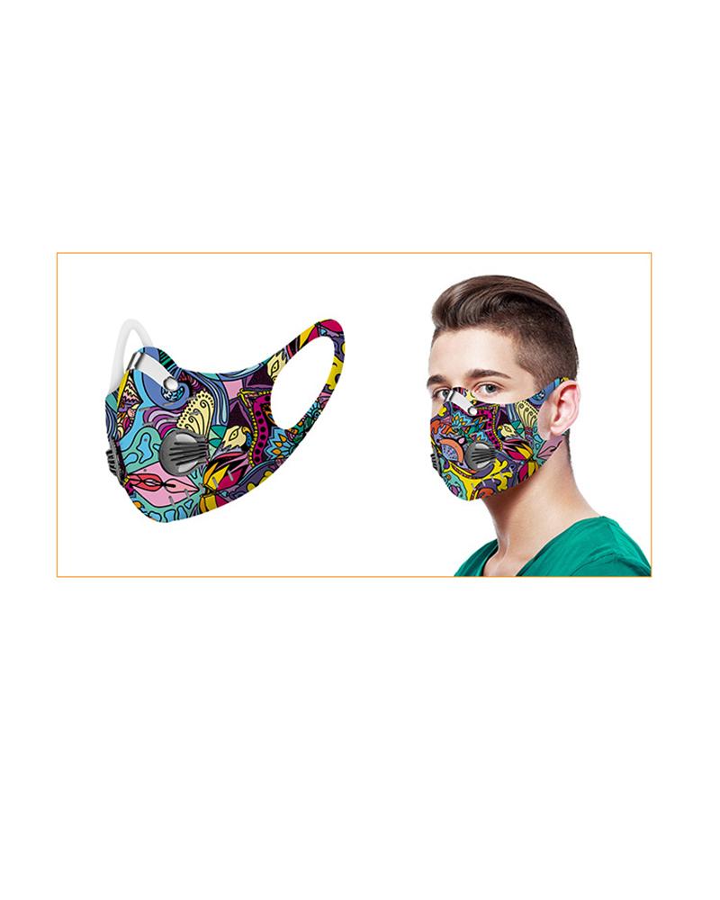 

Sunscreen Mask With Valves, Style3