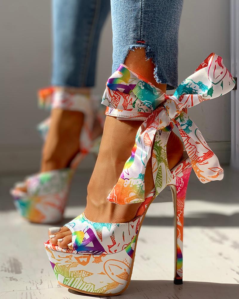 colorful heels