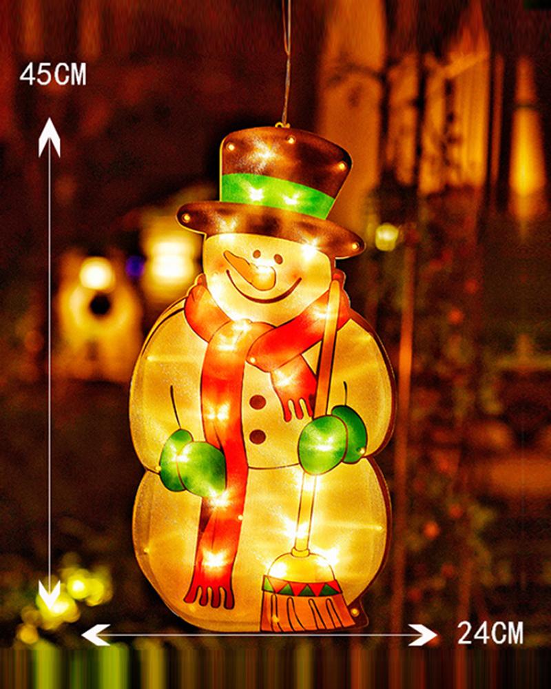 

Christmas Shaped LED Suction Cup Lamp, Style4