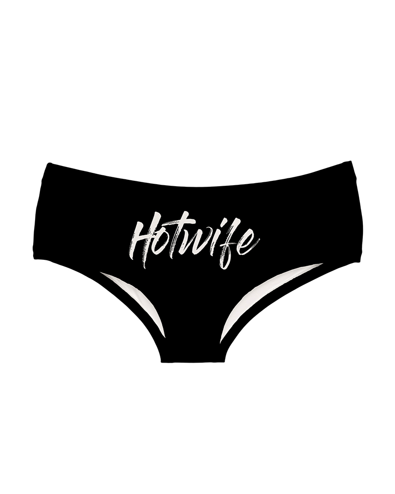 

Letter Print Panty, Style3