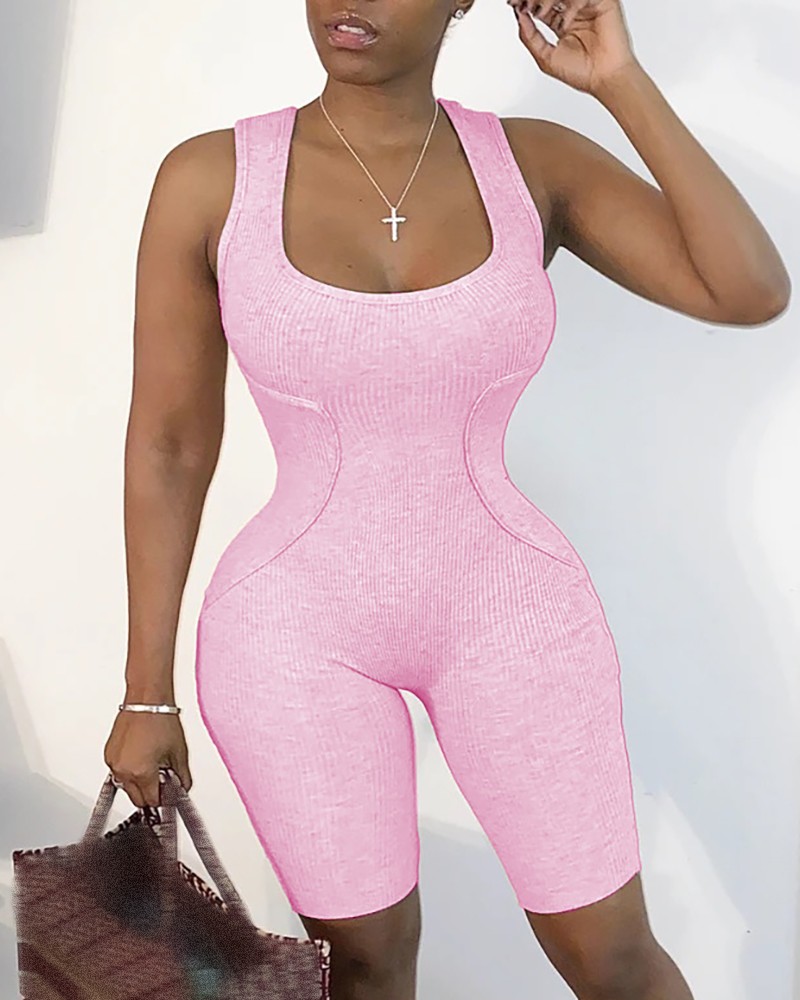Cassie Fitted Romper – Madida Clothing