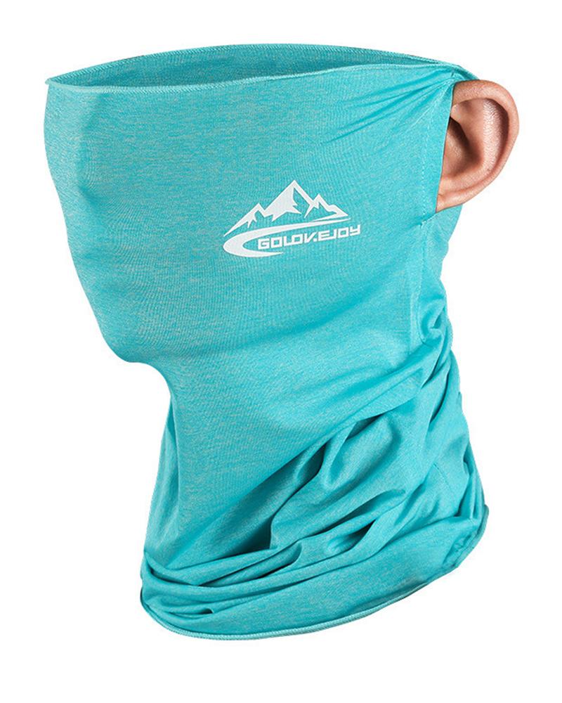 

Cooling Ear Loops Neck Gaiter Bandana Mask Face Scarf Balaclava, Blue