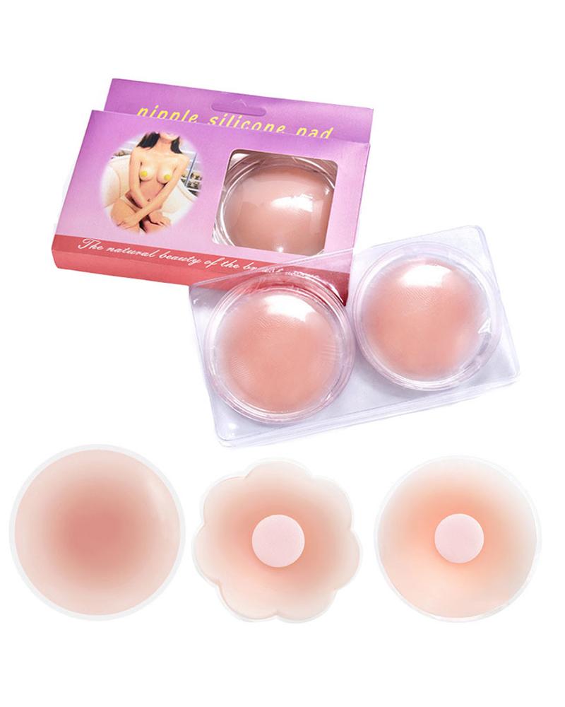 

2PCS Nippleless Covers Breast Lift Reusable Breast Pasties Petals, Style2