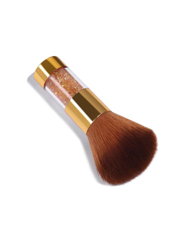 

1PCS Clear Handle Powder Brush, Style2