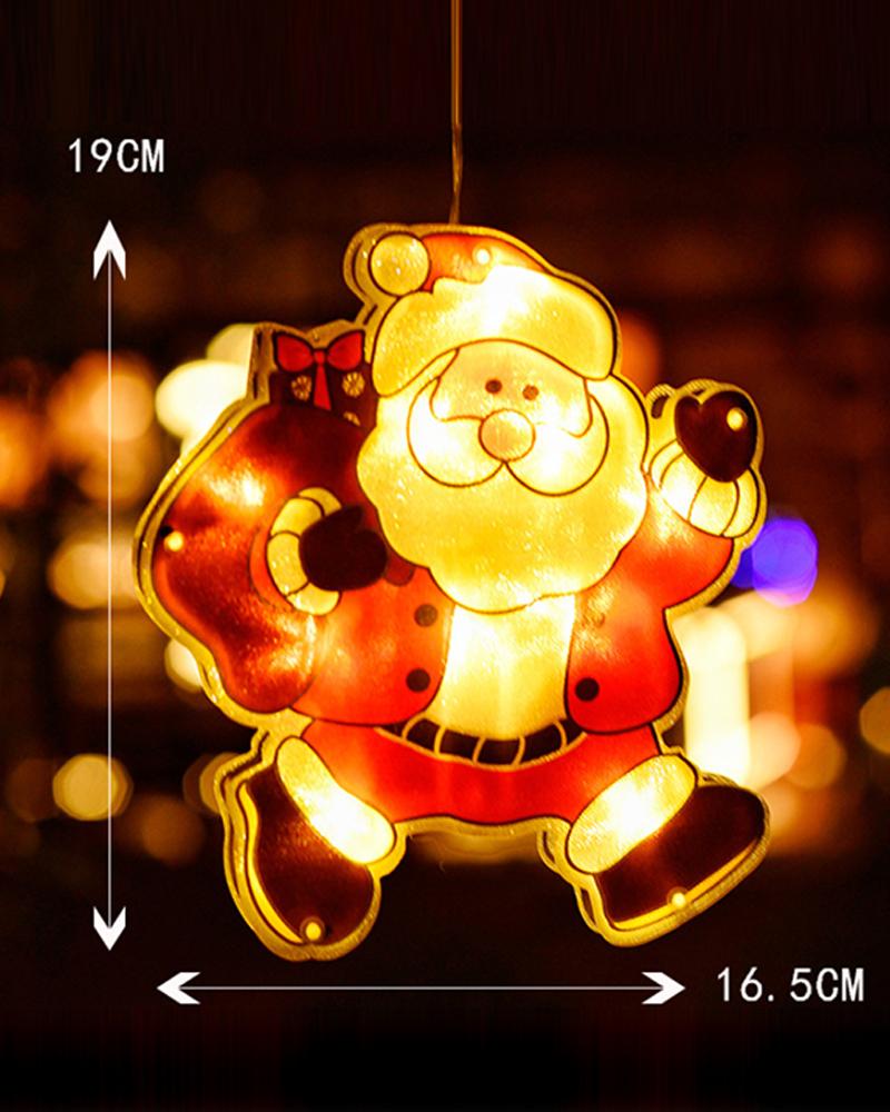 

Christmas Shaped LED Suction Cup Lamp, Style2