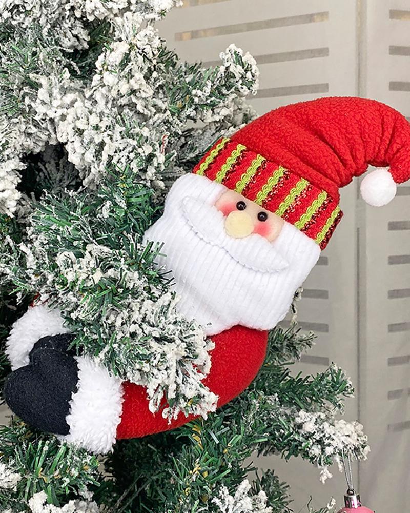 

Christmas Snowman / Santa Pattern Curtain Tieback, Style2