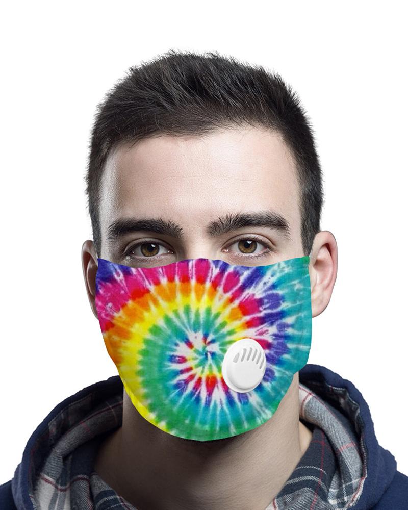 

Printed Anti Dust Mask With Valves, Style5