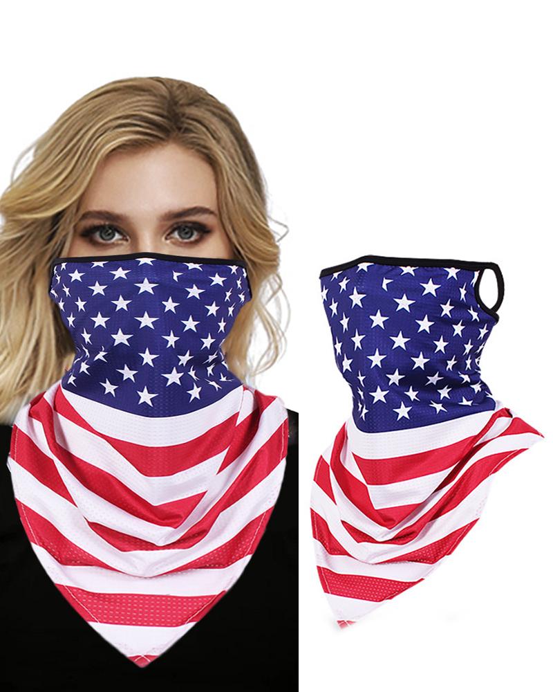 

Print Breathable Face Bandana Magic Scarf Headwrap Balaclava, Style9