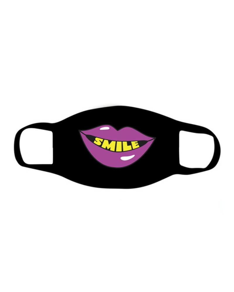 

Halloween Lip / Letter / Cartoon Print Breathable Mouth Mask, Style7