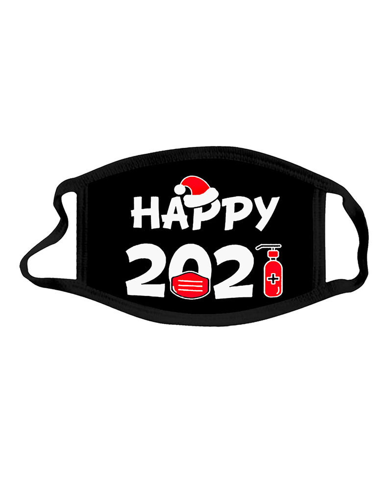 

Letter Grahpic Print Breathable Face Mask, Style3