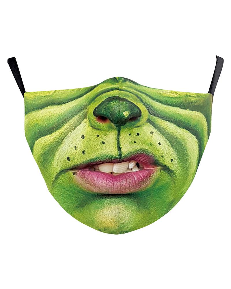 

Christmas Cartoon Print PM2.5 Filter Breathable Face Mask, Style2
