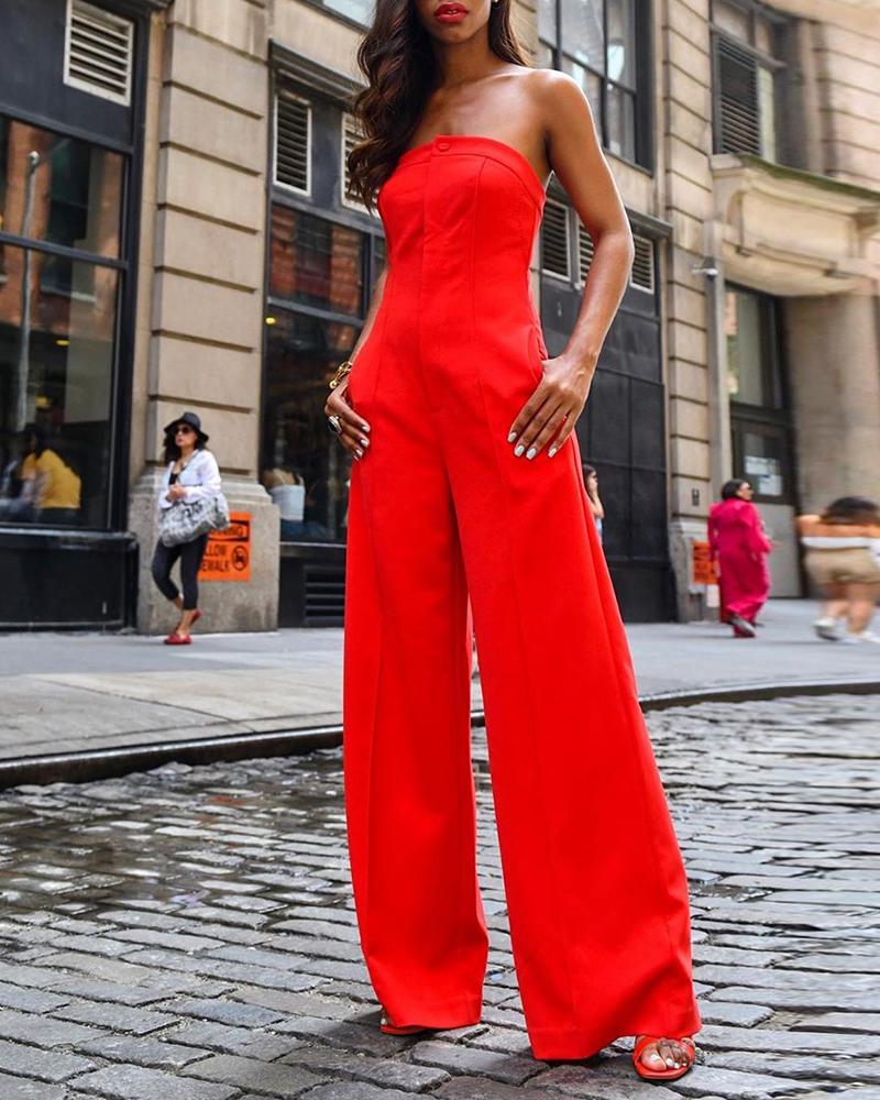 tight leg jumpsuit