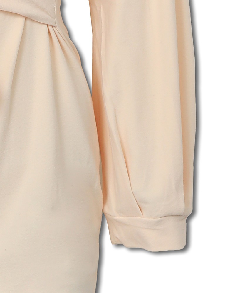 off shoulder twisted waist tie midi dress