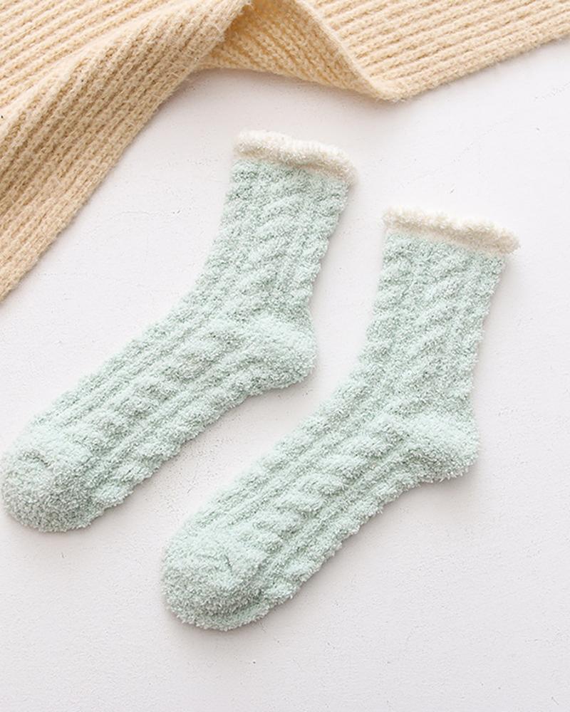 

Warm Lamb Wool Socks, Style3