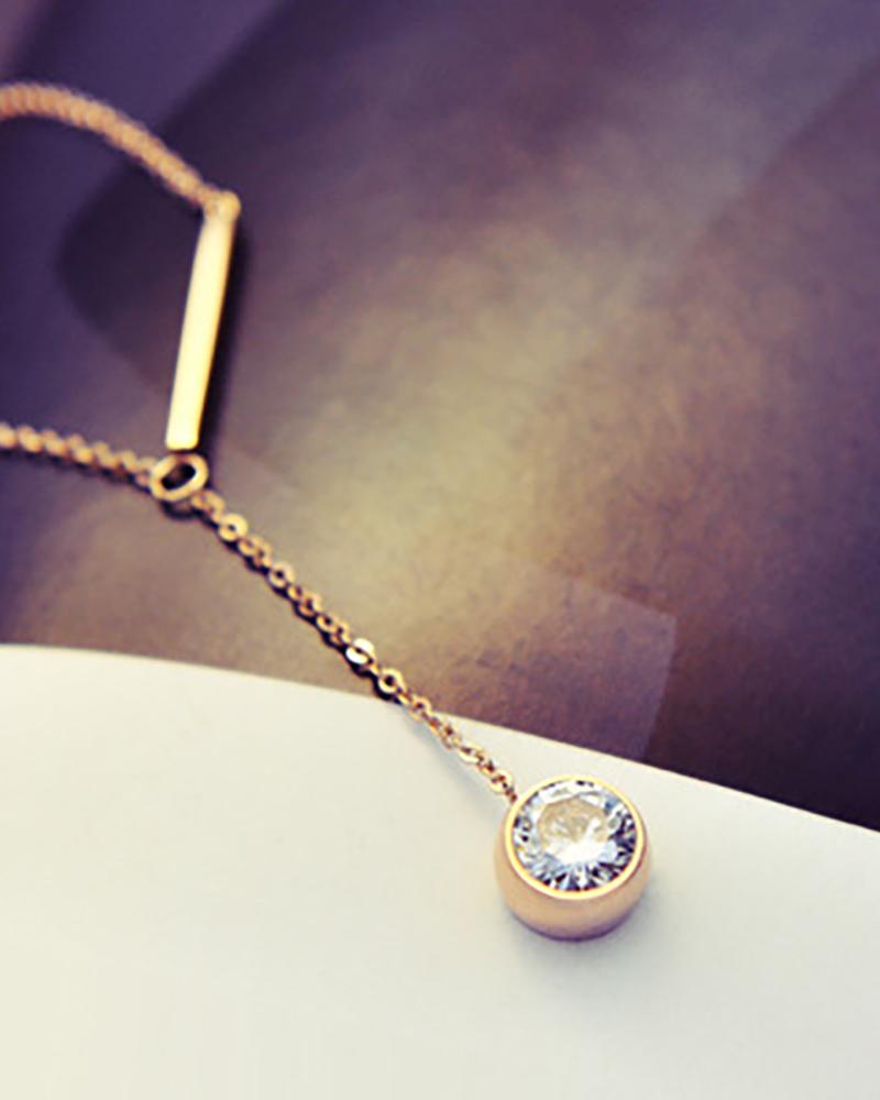 

Geometry / Heart / Animal Pattern Pendant Necklace, Style9