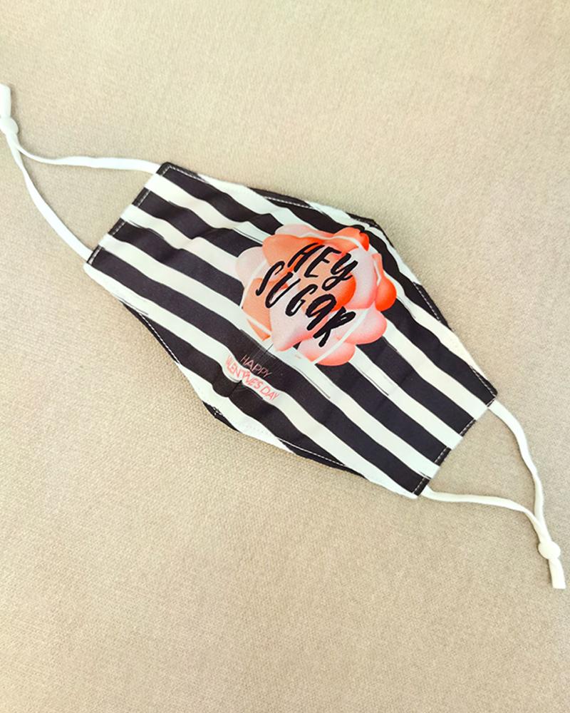 

Valentine's Day Breathable Face Mask, Style2
