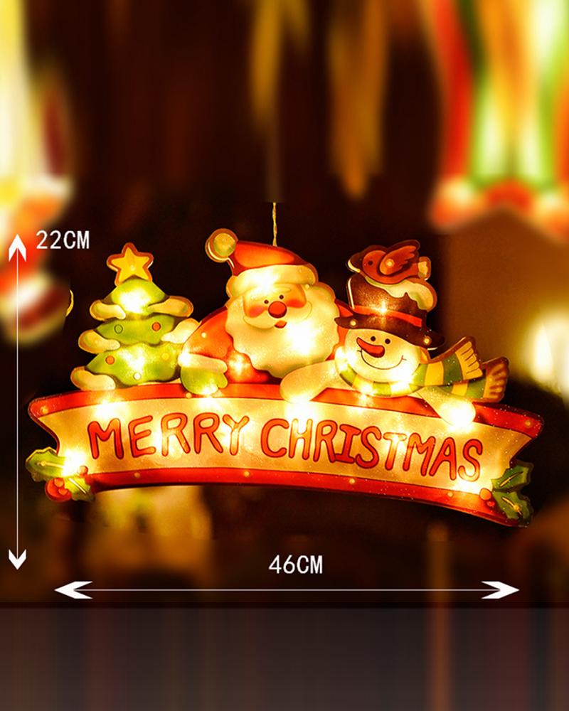 

Christmas Shaped LED Suction Cup Lamp, Style5