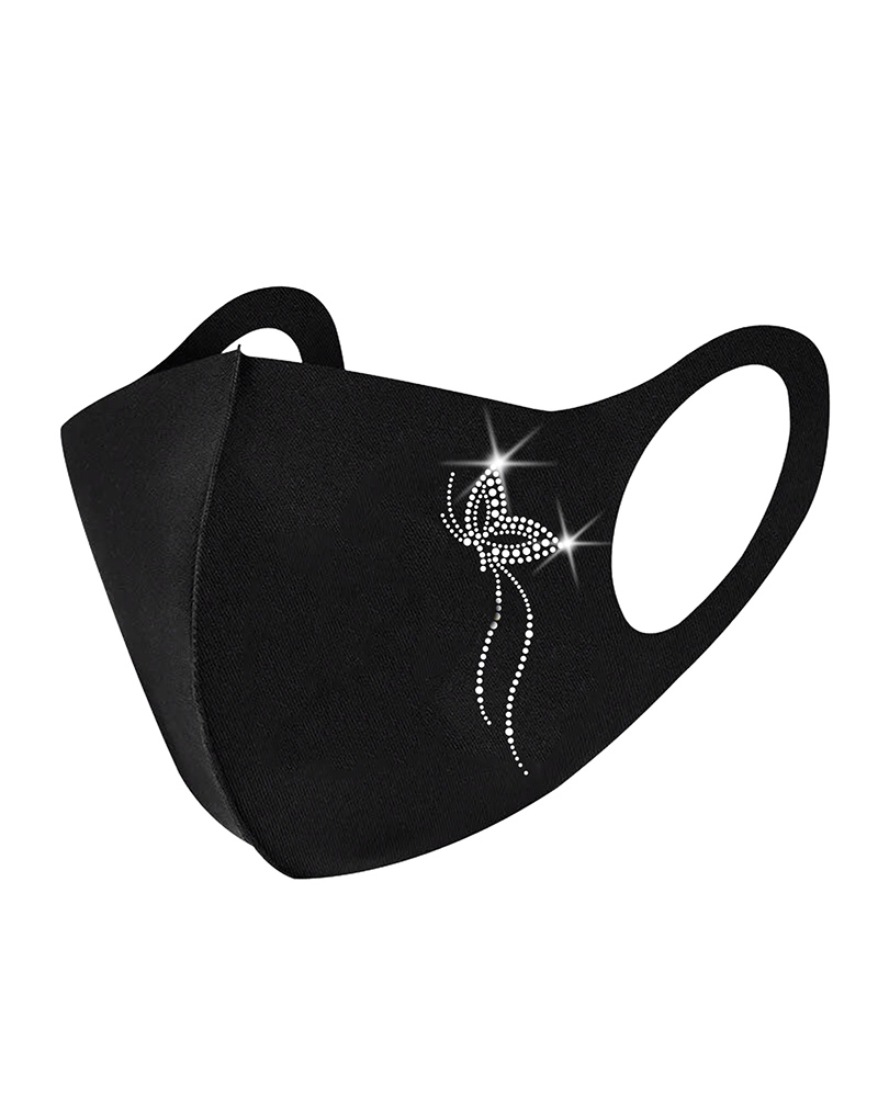 

Mutil Pattern Studded Breathable Face Mask, Style6