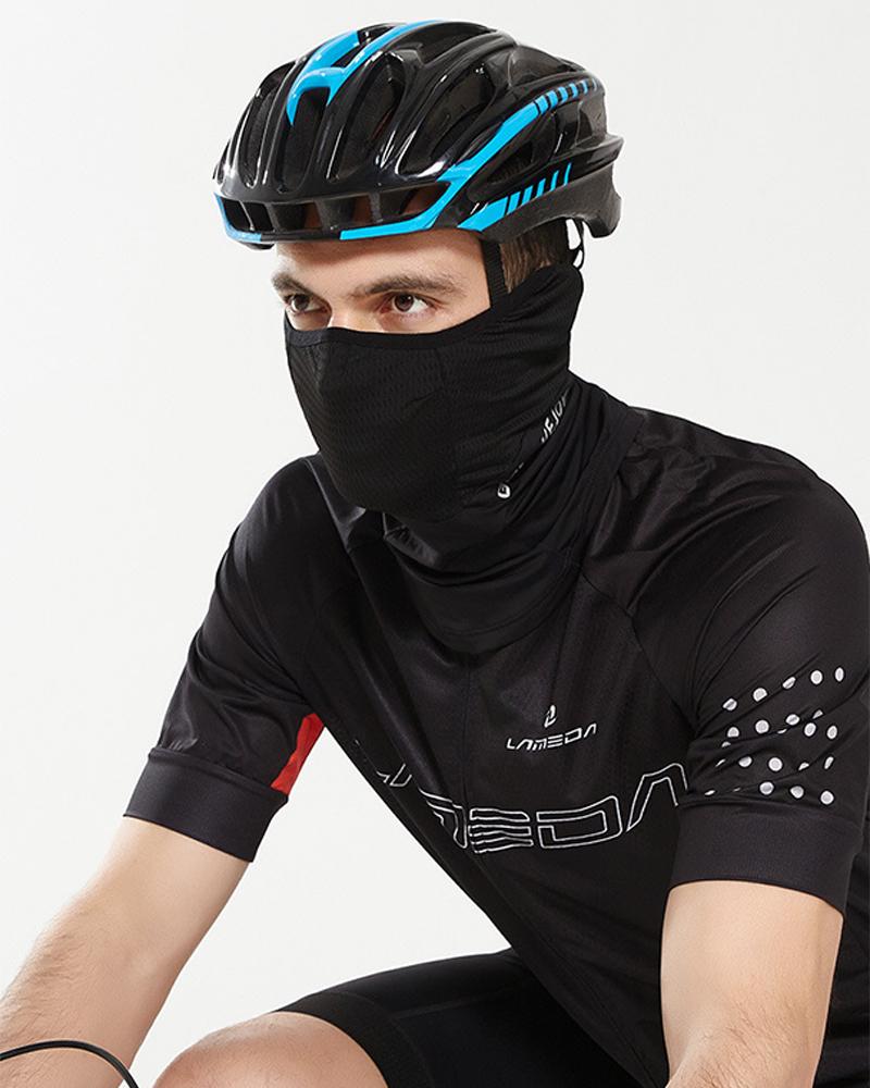 

Ulti-Functional Balaclava Face Cover with Filter Reusable Balaclava Ear Hook, Black