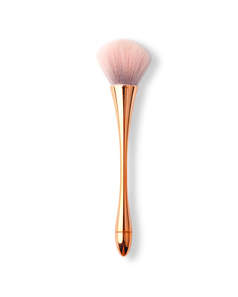 

1PCS Handle Soft Brush, Gold