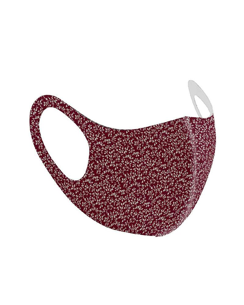 

Floral/Butterfly/Plaid Print Earloop Face Mask For Adults, Style6