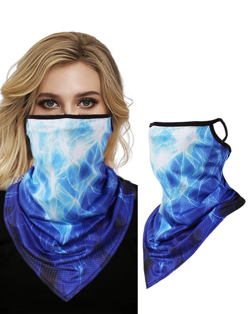 

Print Breathable Face Bandana Magic Scarf Headwrap Balaclava, Style6