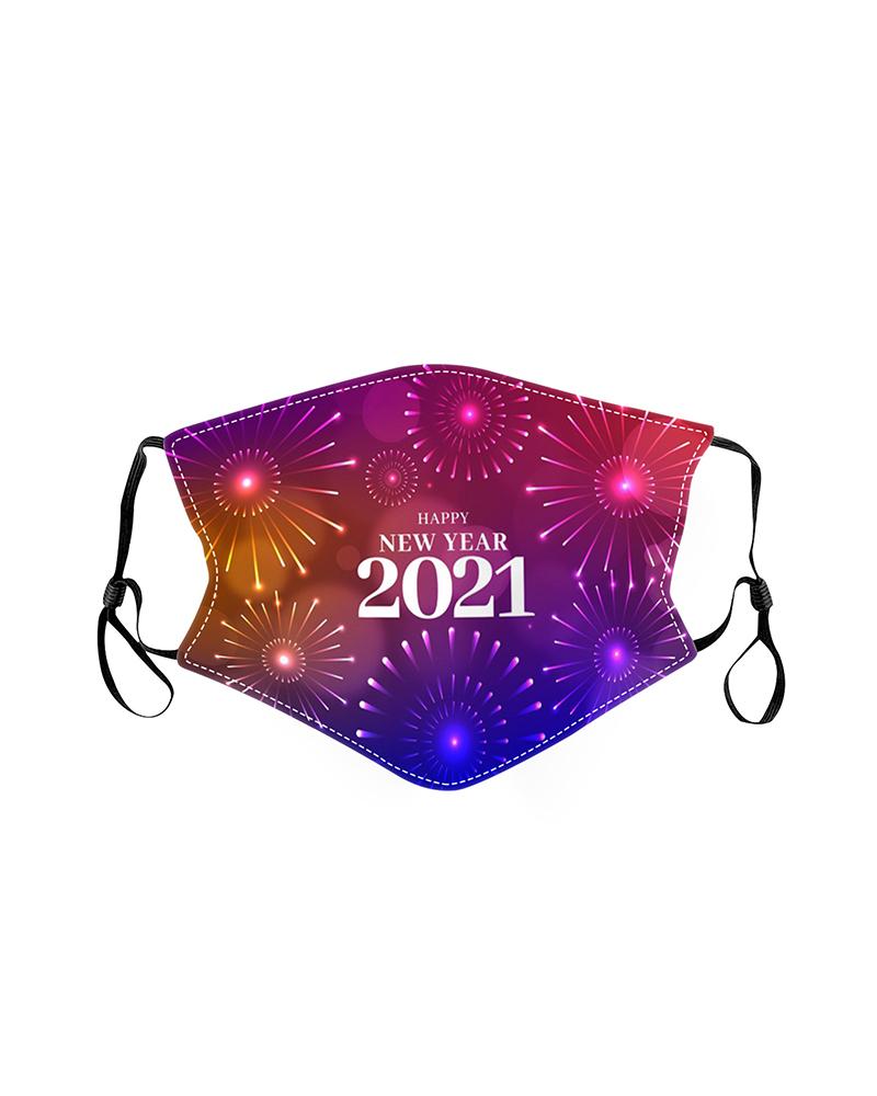 

Graphic Letter Print Breathable Face Mask, Style9