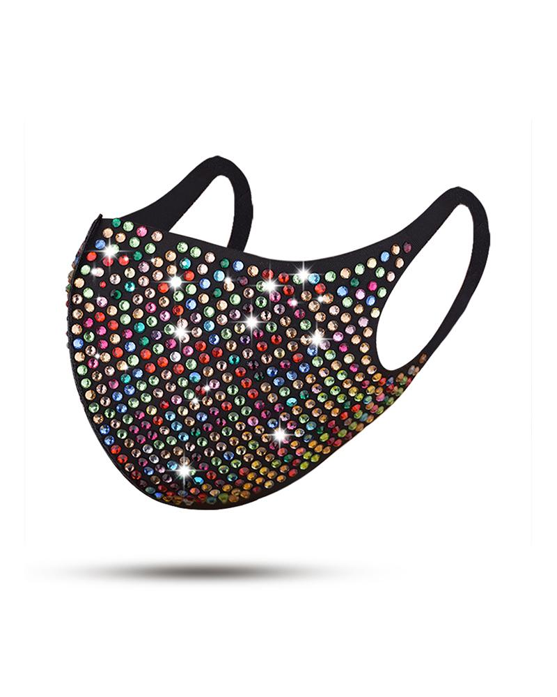 

Studded Breathable Face Mask, Multicolor