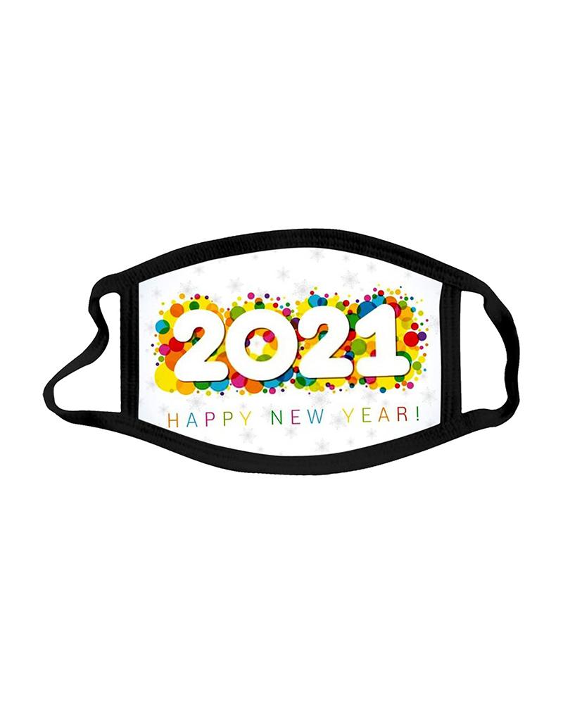 

Graphic Letter Print Breathable Face Mask, Style7