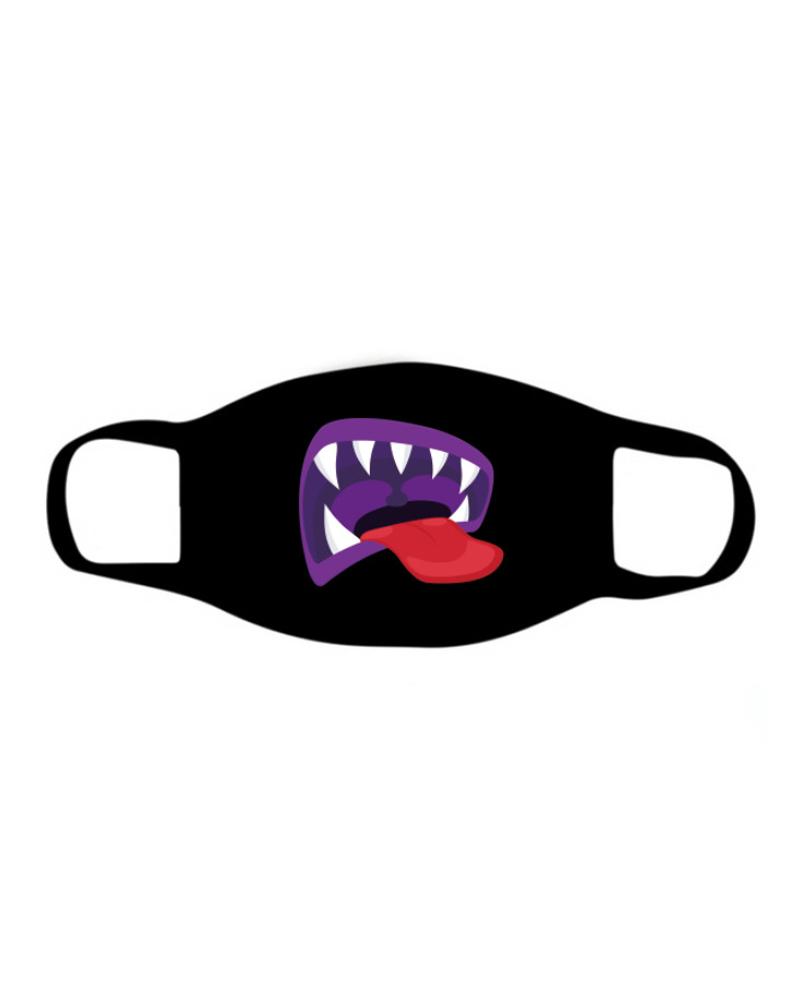 

Halloween Lip / Letter / Cartoon Print Breathable Mouth Mask, Style3