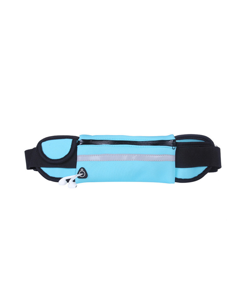 

Travel Multifunctional Sports Mini Fanny Pack Portable Waterproof USB Waist Pack Belt Bag, Blue