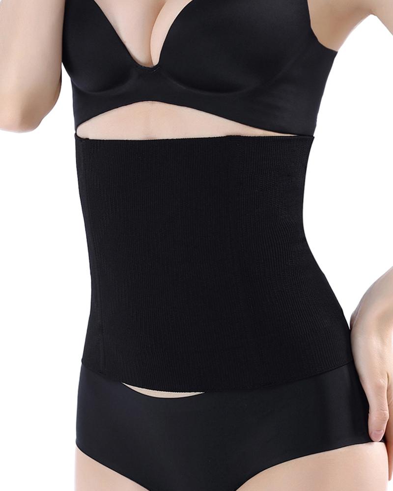 

Body Shaper Waist Trainer Slimminng Corset Waist Belt Shapewear, Black