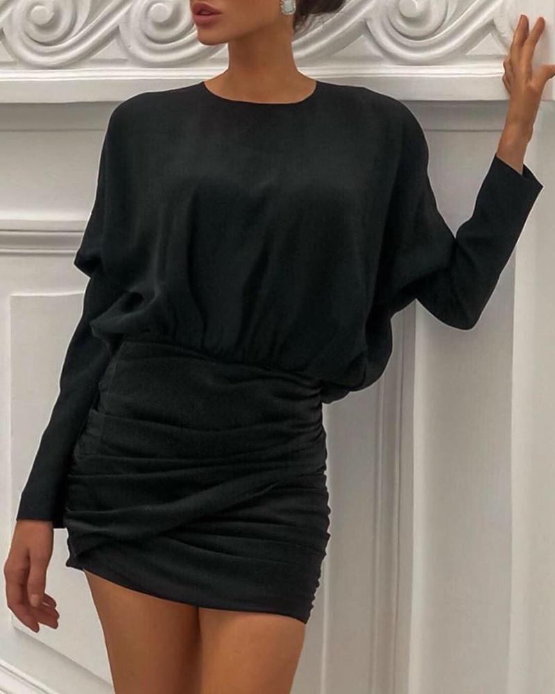batwing bodycon dress