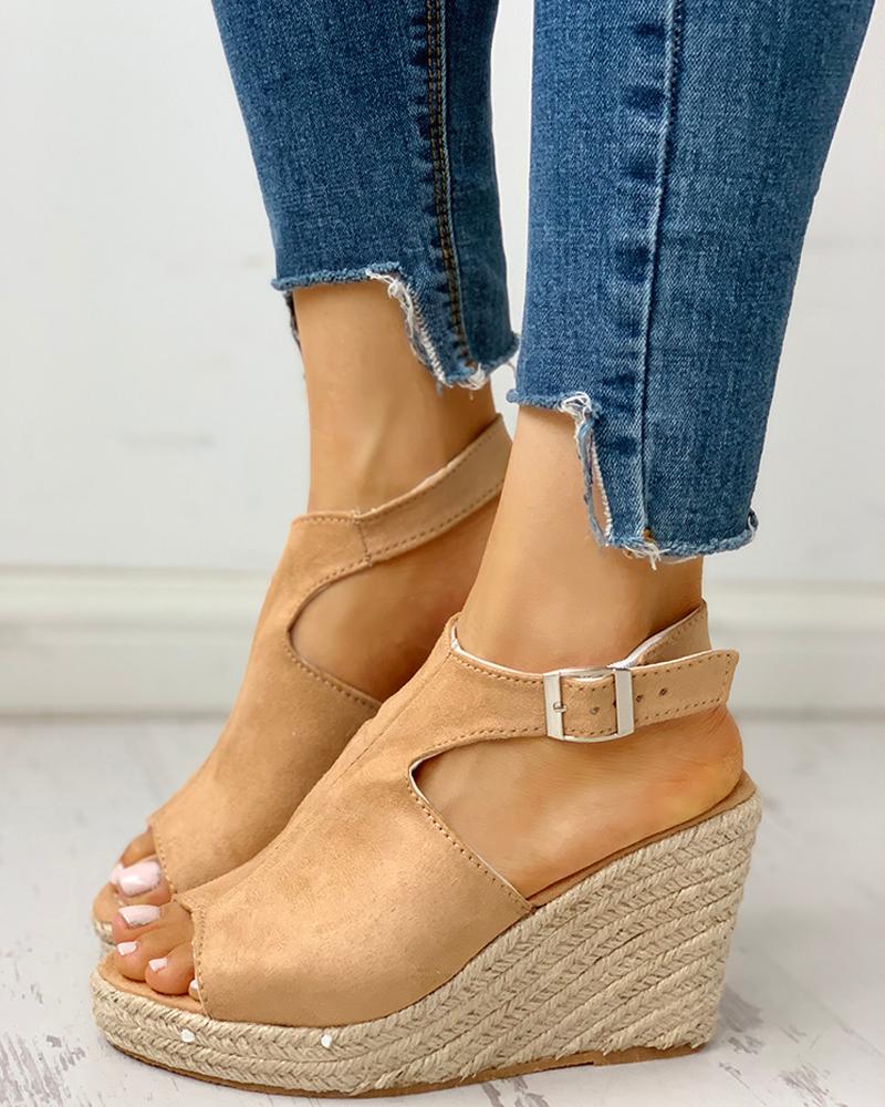 peep toe slingback espadrilles