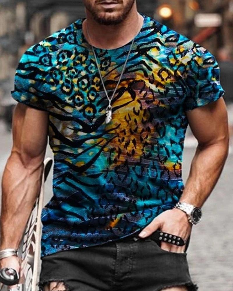 

All Over Print Short Sleeve T-shirt, Style1