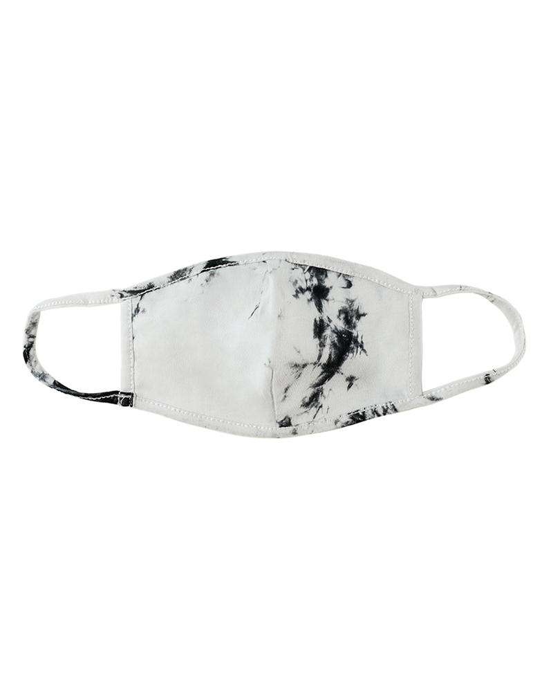 

Tie Dye Print Breathable Mouth Mask, White