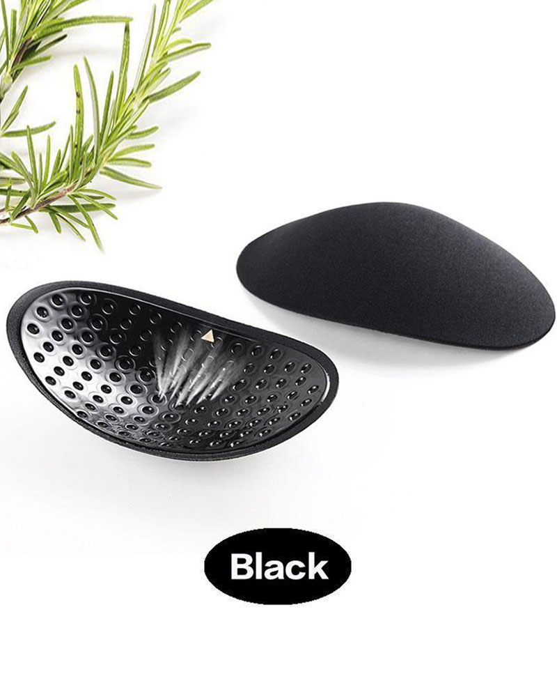 

Naturally Soft Anti-Slip Shoulder Pads, Black