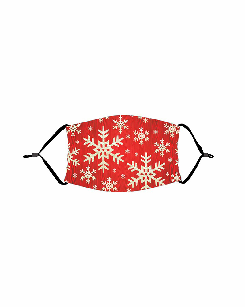 

Christmas PM 2.5 Earloop Face Mask With Fliter For Kids, Style2