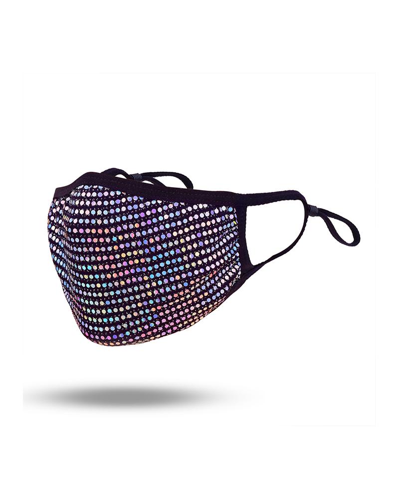 

Studded Breathable Face Mask, Multicolor