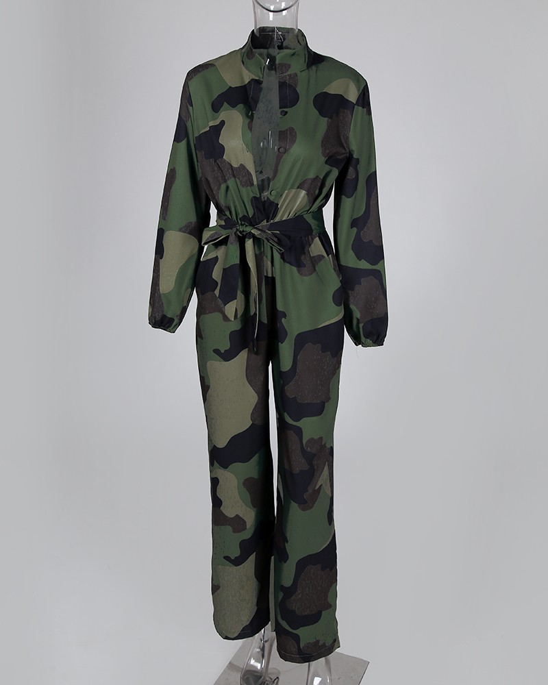 jumpsuit legerprint