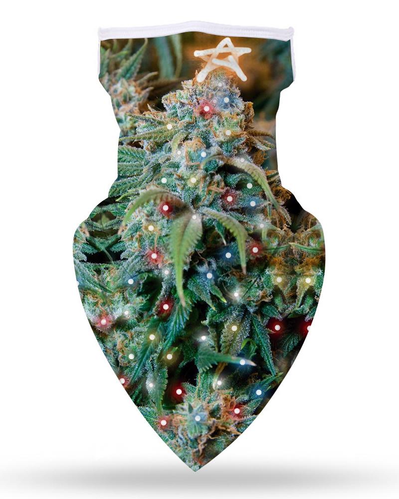 

Christmas Print Breathable Ear Loop Face Cover, Style5