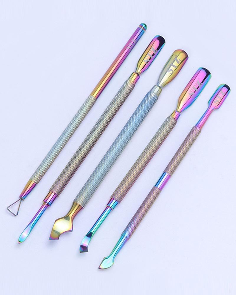 

5PCS Multicolor Manicure Tools Set